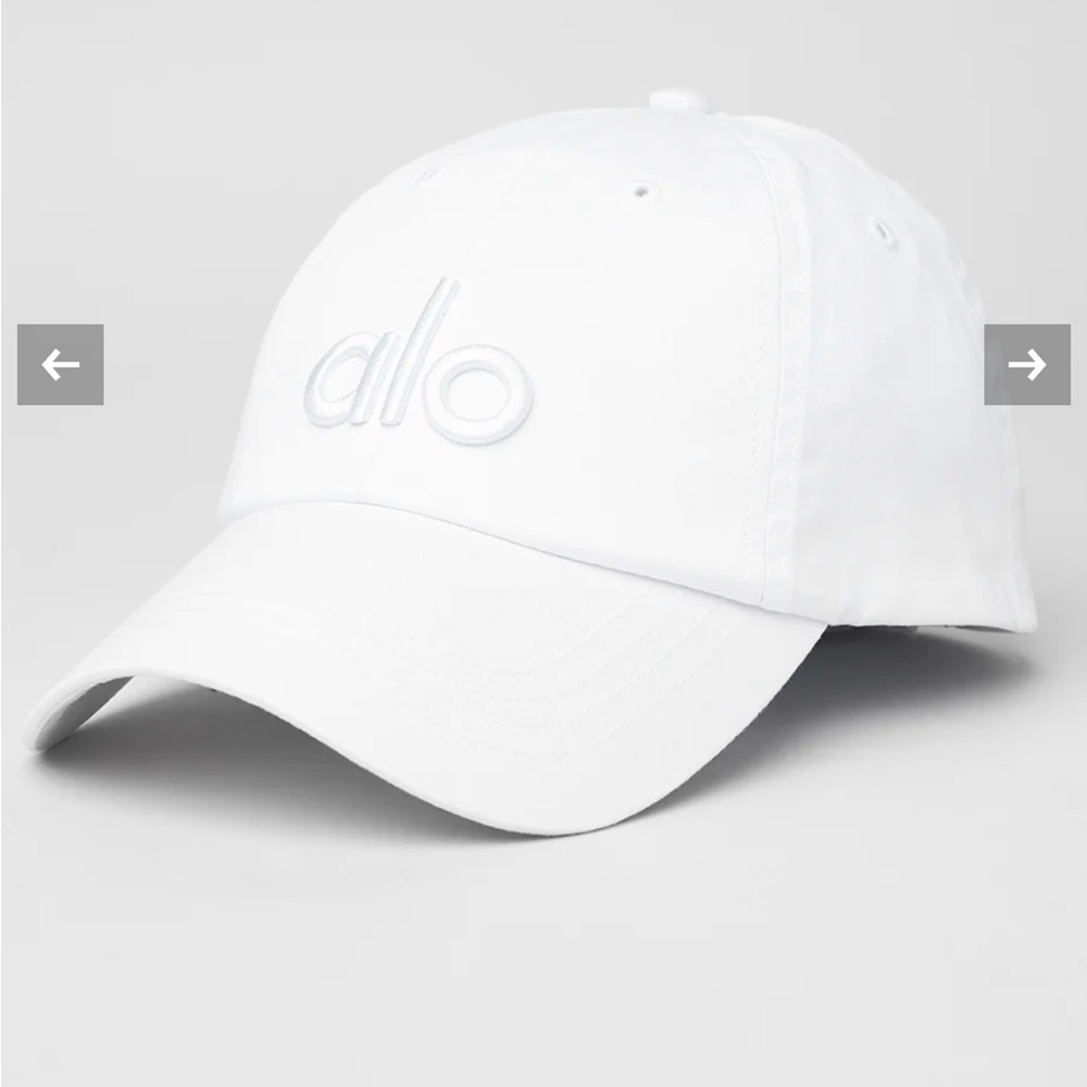 “OFF-DUTY” White Alo Baseball Cap